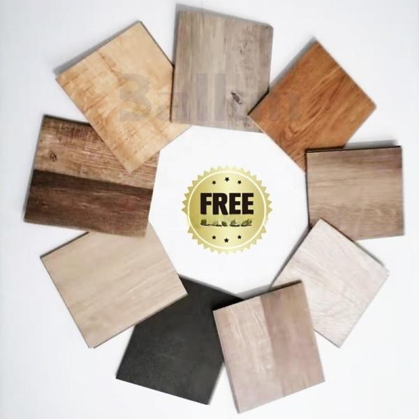 Apartamento Interlocking Click SPC Alfombra de madera de mármol Vinyl 7mm LVP Blackbutt suelo