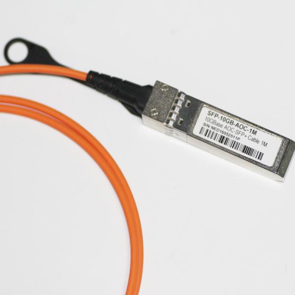 Fanout Cisco Qsfp Breakout Cable / 40g Aoc QSFP+ Active Fiber Optic Fan Out Kit