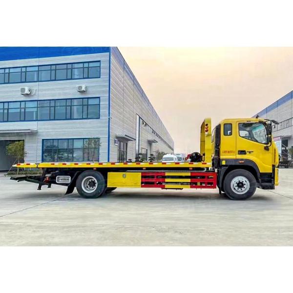 Foton 4X2 Flatbed Towing Truck , 4ton Underlift Tow Truck Logo Customized