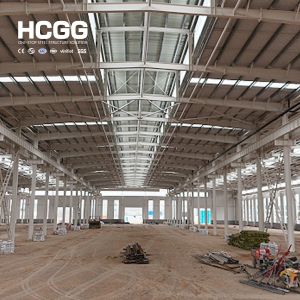 Modular Agricultural Steel Structure Poultry House High Strength Prefabricated steel　frame　warehouse