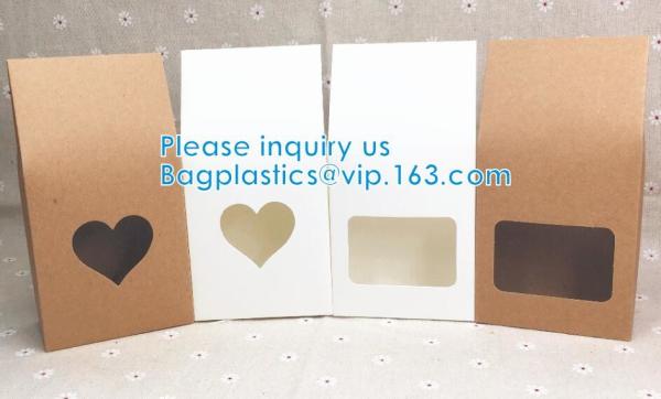Kraft Paper Side Gusset Bag Open Top Heat Sealing For Snack Cookie Tea Take Out
