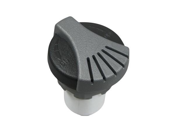 Gray 1 Hot Tub Diverter Air Regulator Controller With LED Light Straight Adapter