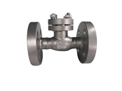 Válvula de verificação criogênica da flange