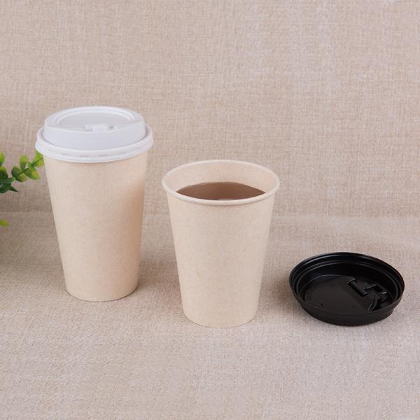 Disposable biodegradable sugarcane PLA bagasse paper soybean milk cup drinking cups