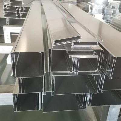 Fire Resistance Cable Tray Solid Silver Cable Management System