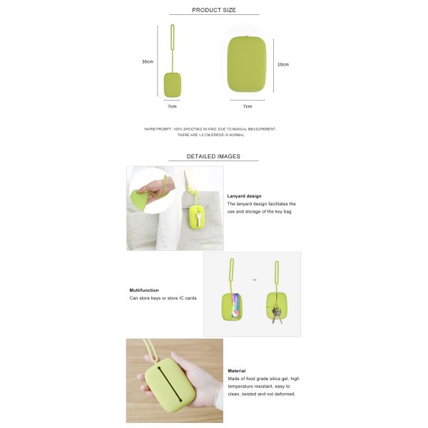 Custom Silicone Key Bag , Most Popular Products Promotion Christmas Gift