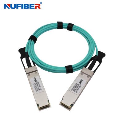 Network 40G Compatible QSFP+ AOC Cable Active Optical Fiber Multimode