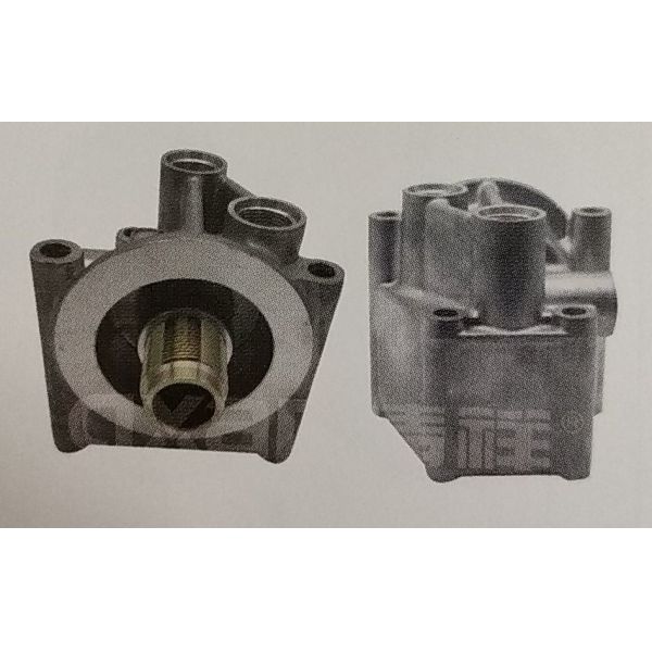 Steel Materials Oil Filter Head , Oil Filter 484495 4622562 For ZAX120-6 ZAX240-3