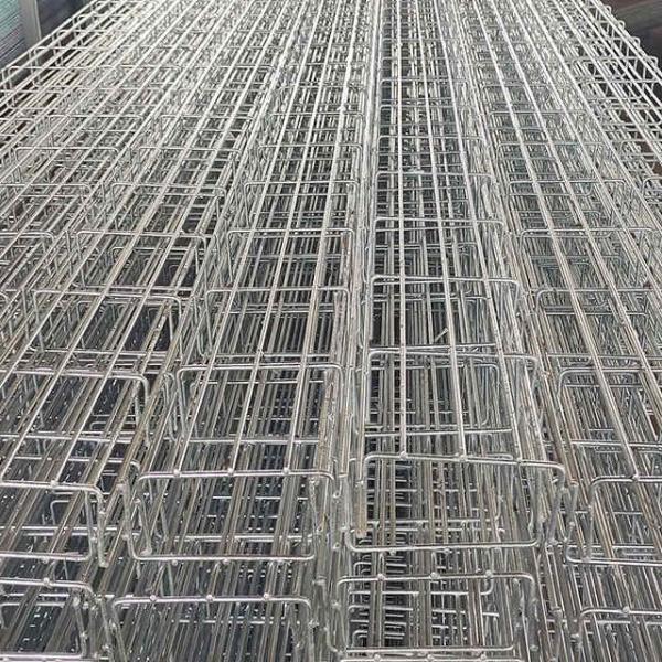 Customizable Aluminum Alloy Wire Cable Trays For Cable Protection Wire Mesh Trunking