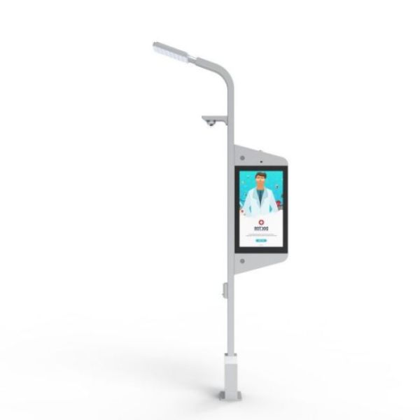 43 inch Outdoor Interactive Totem Android Monitor Lcd Digital Display 2500nits Advertising Signage Kiosk