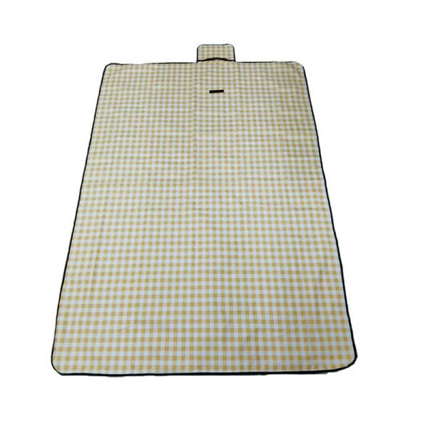 Wrinkle Resistant 80cm Width 145cm Length Outdoor Patio Mat Washable