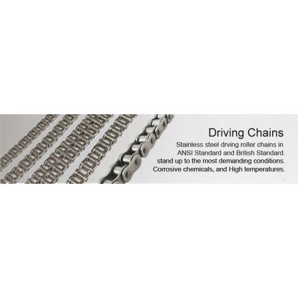 Industrial Stainless Steel Conveyor Link Chain High Precisions Easy Installation