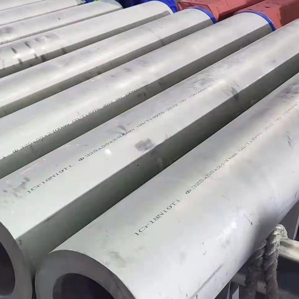 410S tubulação soldada de aço inoxidável DN20-DN200 para a estrutura do navio