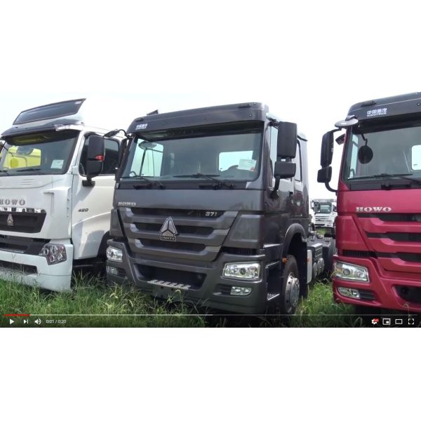 Low price Sinotruk 6X4 tractor HOWO truck head for sale in Africa