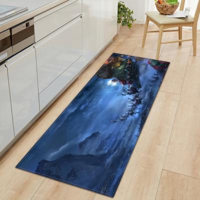 Banheiro absorvente Mat Non Slip Living Room Sofa Kitchen Foot Mat da água