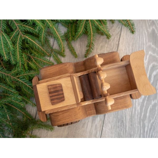 Montessori Wooden Toy Cars And Trucks