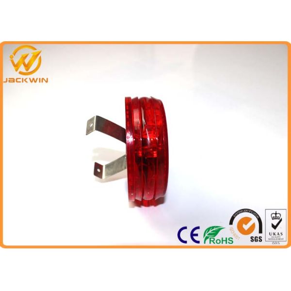 Anti - thief Mini Solar Panel 60mA 4V Cone Warning Topper Light Dia. 85*60mm