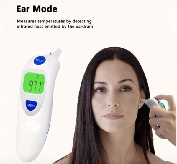 Child Digital Forehead Thermometer / Household Ir Thermometer For Baby