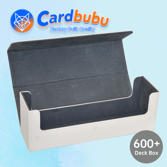 Large Capacity Double Deck Box Logo Printing OEM Pokemon Card Deck Box