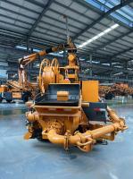 Machine robotique de pulvérisation de béton humide pour les solutions et projets de construction