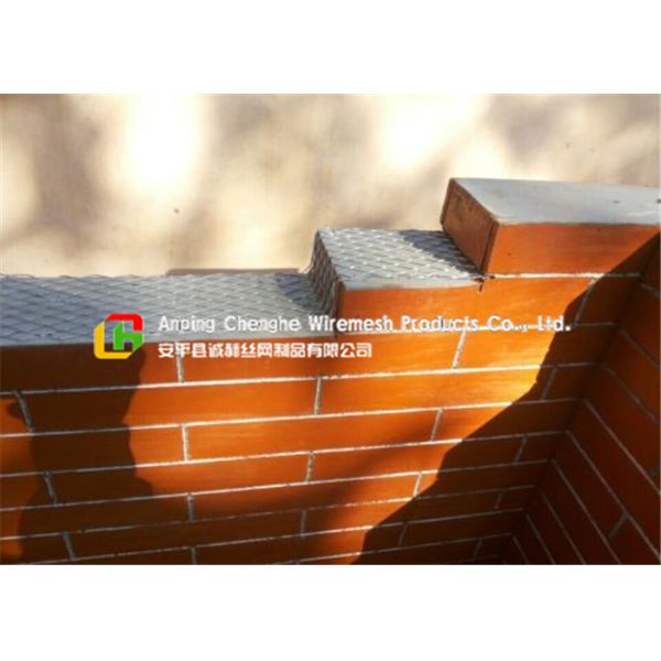 Wall Construction Metal Mesh , House Security Expanded Steel Mesh Sheets