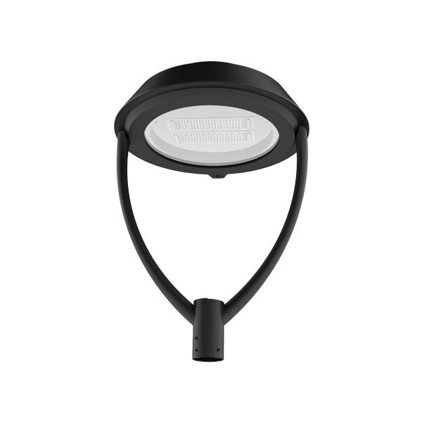 Round Anti Impact IK09 60W LED Landscape Lighting T3 120LM/W 7200LM