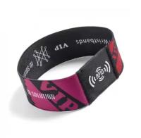 Bracelet intelligent RFID imperméable à l'eau pour un accès pratique à la piscine et aux installations du parc à thème