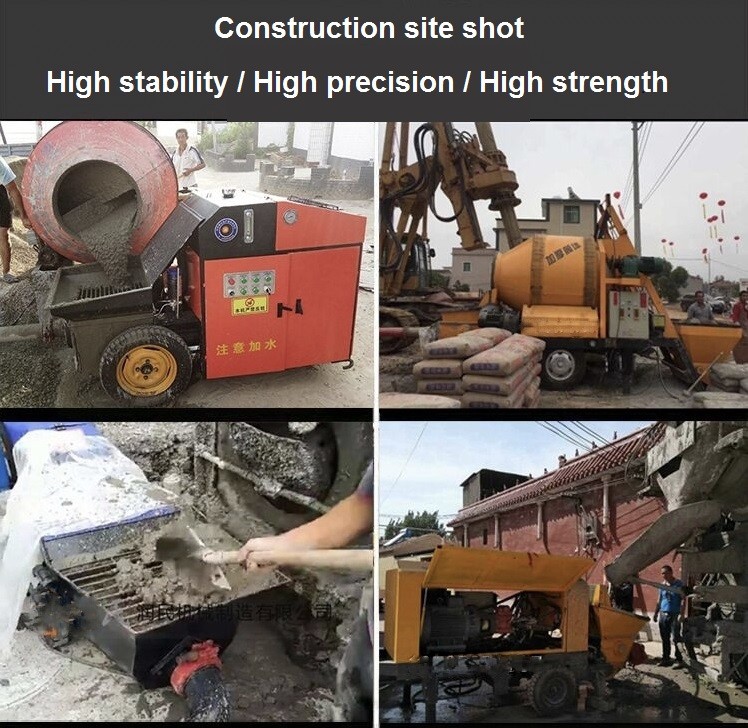 подающая помпа 10 30kw XDEM конкретная до 45 кубических метров волочат насос