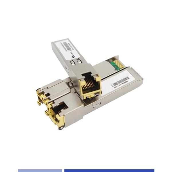 10GBASE-T 10G Copper Transceiver RJ45 30m SFP Ethernet Module Corrosion Proof