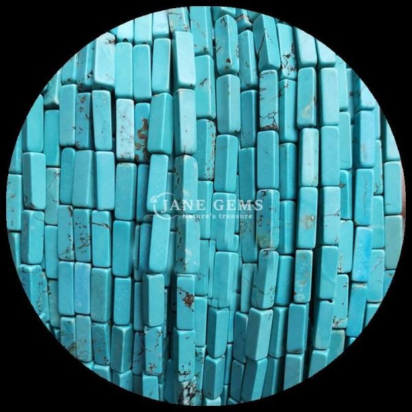 Aventurina verde natural Agata india rectangular de forma cuadrada Filamentos de cuentas de piedras preciosas para joyería DIY y energía curativa