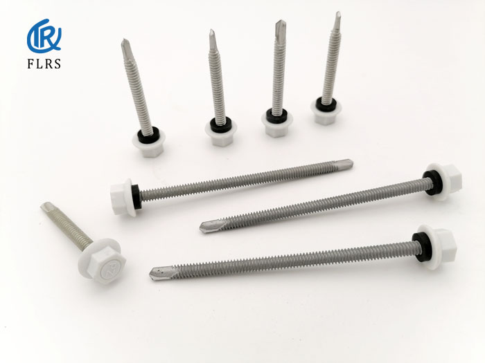 Поверхность высокой отметки винта главной собственной личности фланца нейлона наговора сверля стальная противокоррозионная покрывая