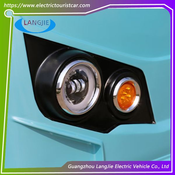 Электрический экскурсионный автомобиль с 8 местами с превосходной пропускной способностью 48 вольт 5 кВт