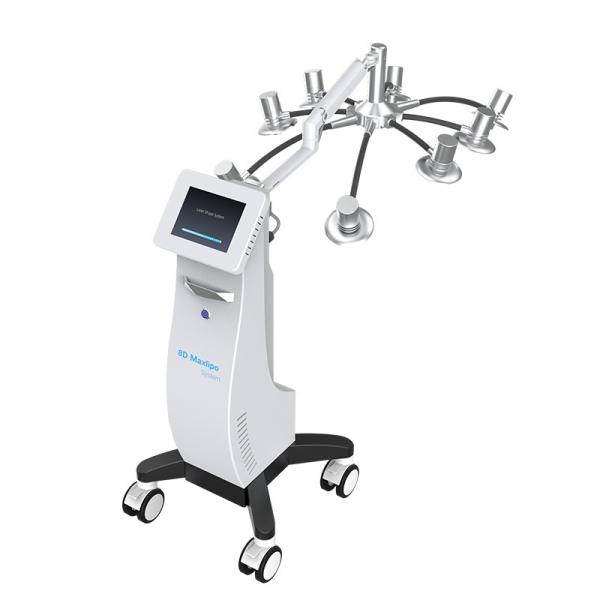 New 8D lipo Laser 532nm Laser Green 635nm Red light Fat Removal Cellulite Removal Body Shape Slimming Laser Machine LF-3