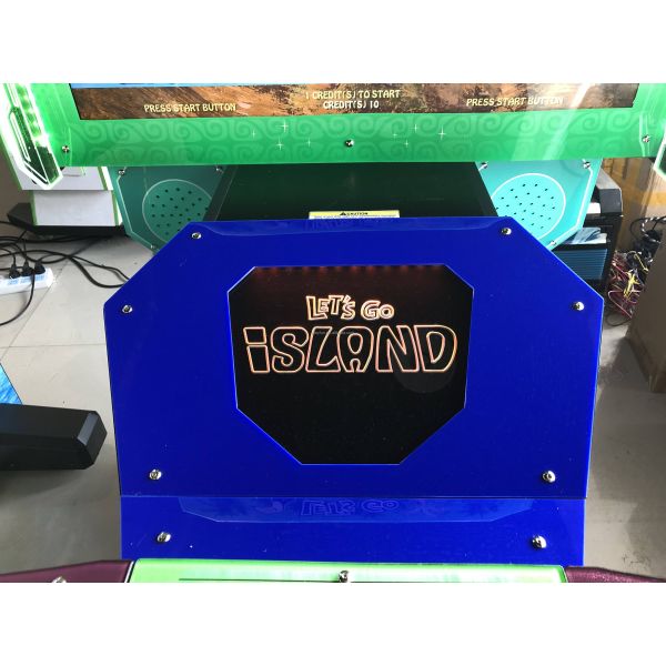 Indoor Commercial Amusement Park Let's Go Island Small Arcade Tv Video Gun Shooting Game Machine for Children Kids FEC