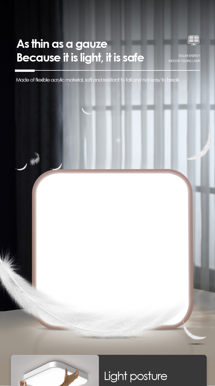 Света предохранения от глаза светов сарая солнечной энергии Alu 6000K квадрата солнечные крытые для газебо