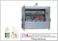 Máquina de etiquetas tampando de enchimento automática para o champô detergente líquido viscoso do gel