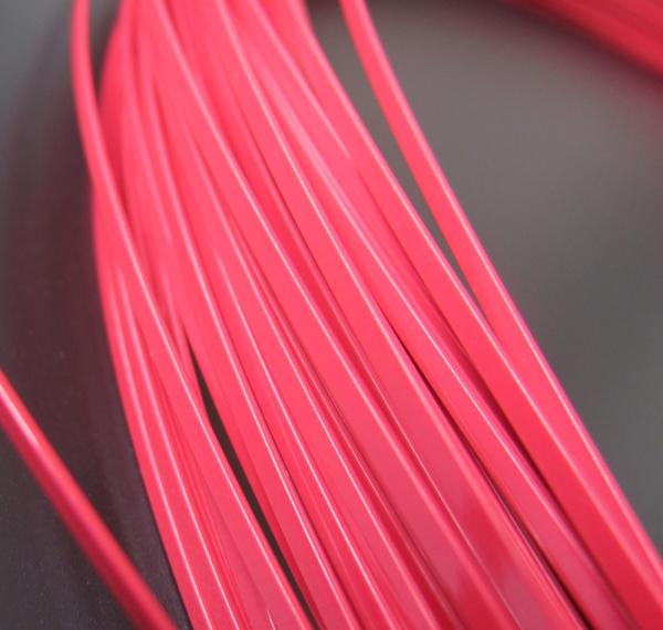 2.5mm Flat Brassiere Wire Push Up Bra Wire with Polyester Coating