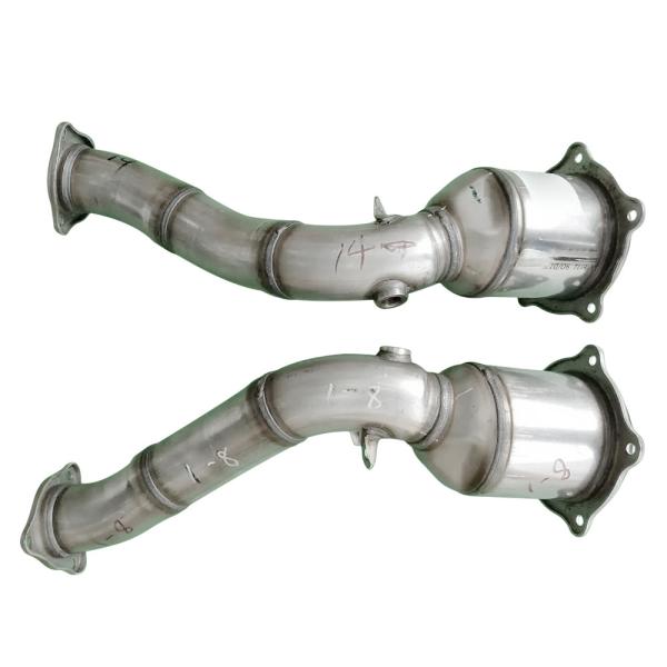 High Quality Catalytic Converter for Porsche Cayenne Turbo 4.8T V8 Gas Gas With Turbocharger 95511302150 95511302250