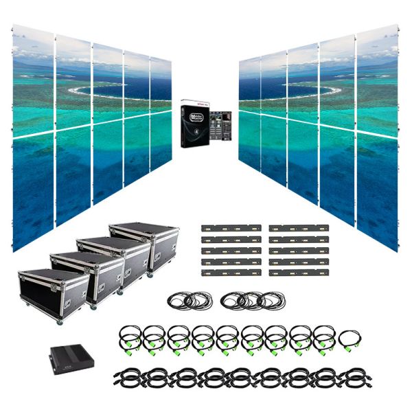 P3.91 Outdoor Rental LED Display with High Brightness and Seamless Integration for Full Color Video Wall