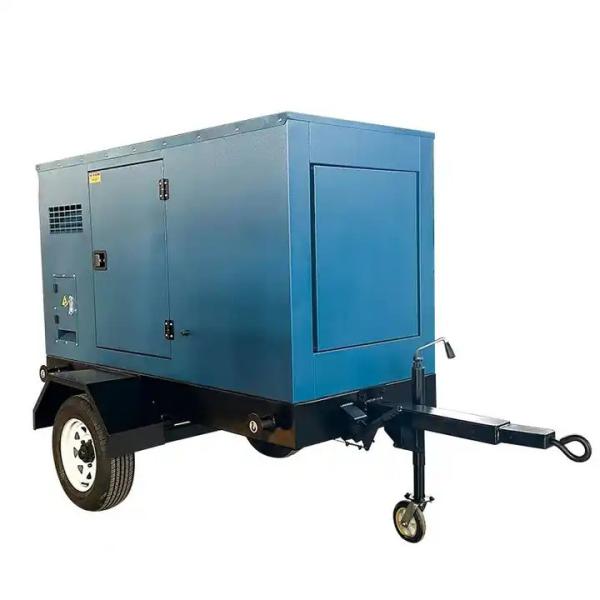 40KW Trailer Type Perkins Diesel Generator For Transportation Farmland