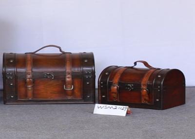 Household Reclaimed S30 Antique Wooden Trunk