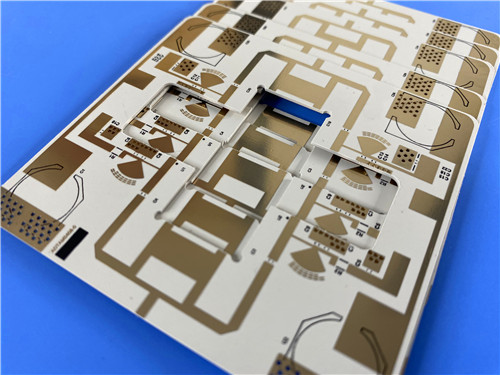 TP440 DK value 4.4 High-Frequency Thermoplastic PPO/Ceramic Laminate material & Custom 2-Layer bare copper PCB with low-temperature range -100°C to +150°C