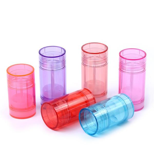 15g-100g de déodorant vide en plastique pour les soins de la peau