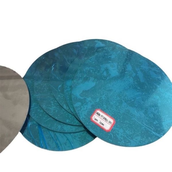 Círculo redondo inoxidable en frío ASTM AISI GB de 304 hojas de acero