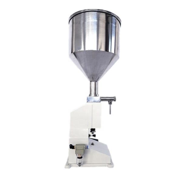 A02 Manual Grade Small Pneumatic Paste Filling Machine 50ml Cream Shampoo Cosmetics Filler for Beverage and Bag Packaging