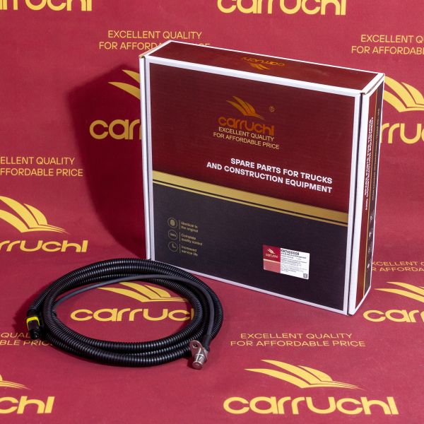 810W27120-6183 KM7400008 Sensor ABS de la rueda trasera derecha del motor diésel MCY13 Sinotruk HOWO C7H Marca CARRUCHI
