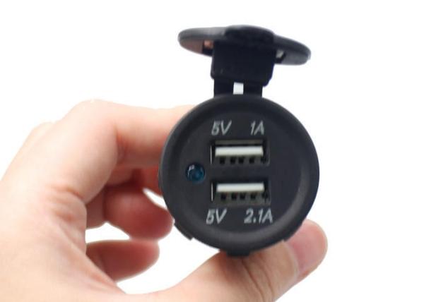 Dual USB-A 3.1A Socket Waterproof 12/24v USB Car Charger