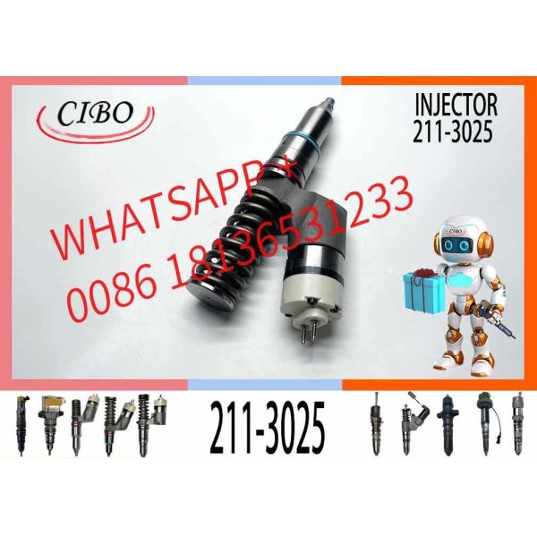 2113025 Remanufactured Fuel Injector for Engine 3406E 3456 C-15 C-16 Excavat 2113025 211-3025 10R0955