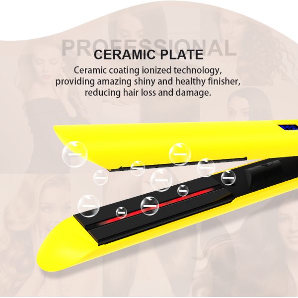 титан утюга регулируемой температуры 35W ультракрасный плоский покрывает соответствующее для всех волос