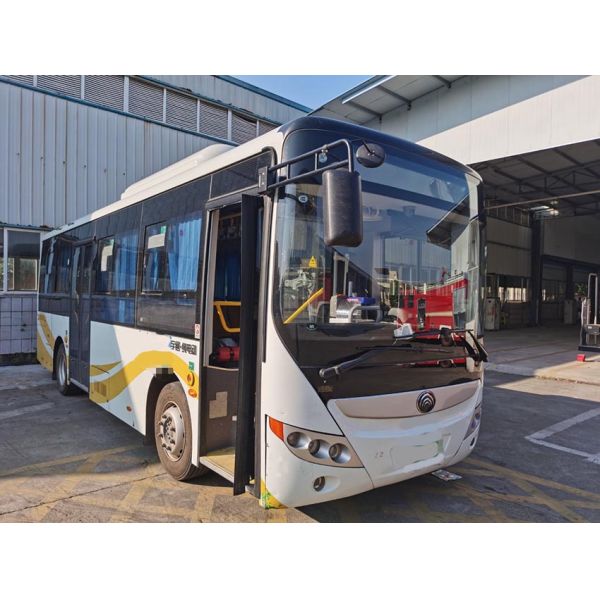 Electric City Bus 22-53seats Public Bus With Auto Transmission LHD Transit Bus
